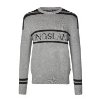 Pull-over tricoté Kingsland KLNolan homme Gris mélangé moyen Pull-over tricoté Kingsland KLNolan homme Gris mélangé moyen