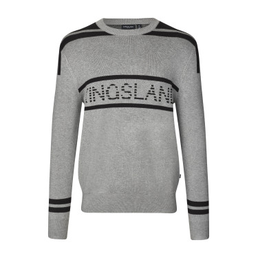 Pull-over tricoté Kingsland KLNolan homme Gris mélangé moyen Pull-over tricoté Kingsland KLNolan homme Gris mélangé moyen