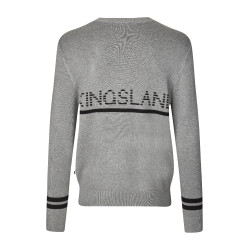 Pull-over tricoté Kingsland KLNolan homme Gris mélangé moyen Pull-over tricoté Kingsland KLNolan homme Gris mélangé moyen