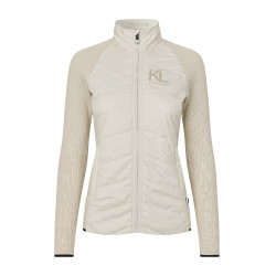 Veste d'équitation Kingsland KLNaya hybride femme Beige rainy day Veste d'équitation Kingsland KLNaya hybride femme Beige rainy day