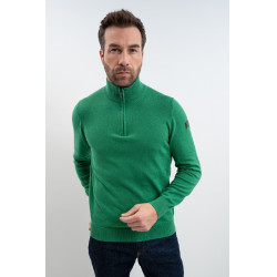 Pull Harcour Parmo Vert émeraude