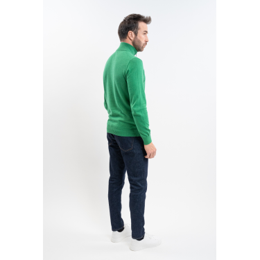 Pull Harcour Parmo Vert émeraude