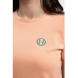 Tee-shirt Harcour Telma Abricot Orange