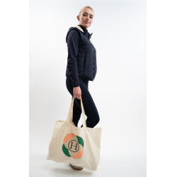 Totebag Casual Harcour Bertille Naturel / fleur