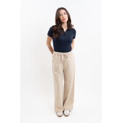 Pantalon Paisley Harcour femme Lin Beige Pantalon Paisley Harcour femme Lin Beige