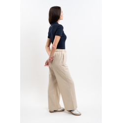 Pantalon Paisley Harcour femme Lin Beige Pantalon Paisley Harcour femme Lin Beige