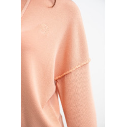 Sweat à capuche Plume Harcour femme Abricot Orange Sweat à capuche Plume Harcour femme Abricot Orange