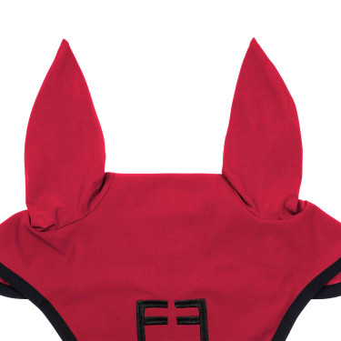 Bonnet anti-mouches en tissu technique édition Black Line Equestro Bonnet anti-mouches en tissu technique édition Black Line Equestro