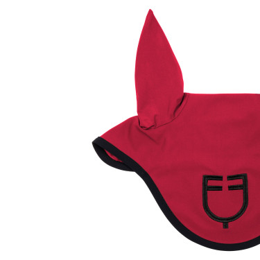 Bonnet anti-mouches en tissu technique édition Black Line Equestro Bonnet anti-mouches en tissu technique édition Black Line Equestro