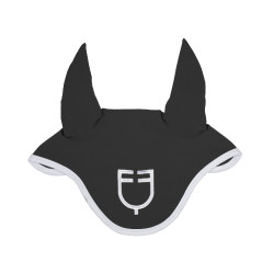 Bonnet anti-mouches en tissu technique White Line Edition Equestro Asphalte Gris