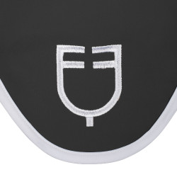 Bonnet anti-mouches en tissu technique White Line Edition Equestro Asphalte Gris