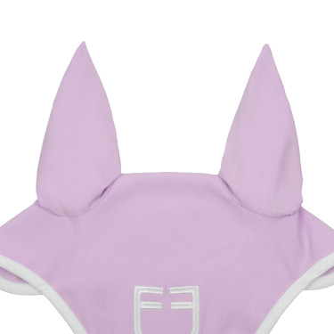 Bonnet anti-mouches en tissu technique White Line Edition Equestro Bonnet anti-mouches en tissu technique White Line Edition Equestro