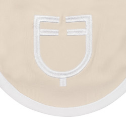 Bonnet anti-mouches en tissu technique White Line Edition Equestro Beige