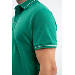 Polo Harcour Oscar homme Vert émeraude Polo Harcour Oscar homme Vert émeraude