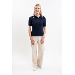 Polo Harcour Pony femme Marine Bleu marine Polo Harcour Pony femme Marine Bleu marine