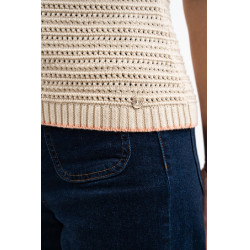 Polo Harcour Pony femme Lin Beige