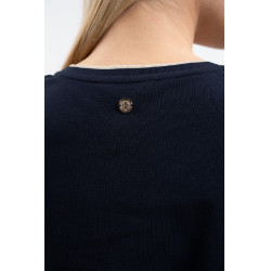 Tee-shirt Harcour Taraza femme Marine Bleu marine