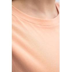 Tee-shirt Harcour Tchaka femme Abricot Orange