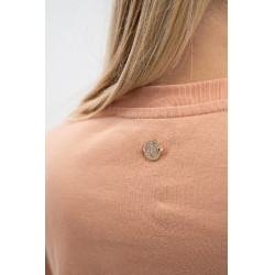 Tee-shirt Harcour Tchaka femme Abricot Orange