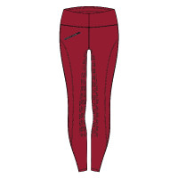 Legging d'équitation Easy Rider Dietse FullGrip enfant Rouge allure