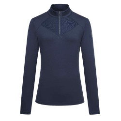 Polo en tech Imperial Riding Gaby Marine Bleu marine