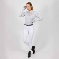 Polo en tech Imperial Riding Gaby Noir