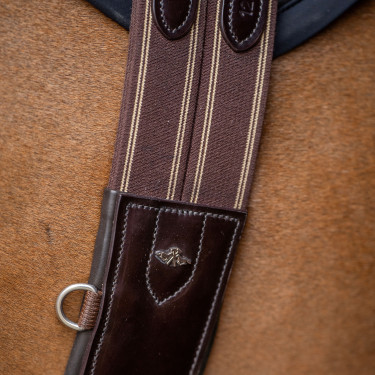 Sangle bavette HV Polo Legacy Marron chocolat Sangle bavette HV Polo Legacy Marron chocolat