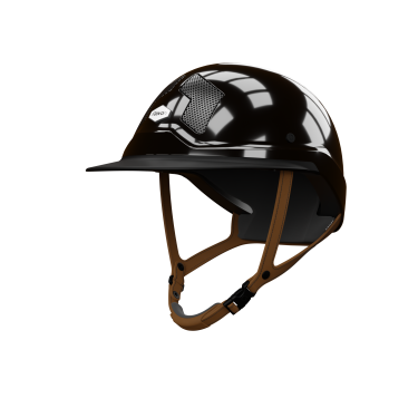 Casque Flex-on Armet noir visière Mixte Star Jugulaire marron Casque Flex-on Armet noir visière Mixte Star Jugulaire marron