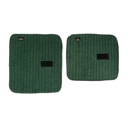 Sous-bandes en éponge par 4 Equestro Vert chasseur