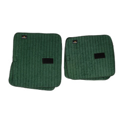 Sous-bandes en éponge par 4 Equestro Vert chasseur