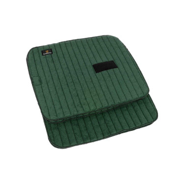 Sous-bandes en éponge par 4 Equestro Vert chasseur