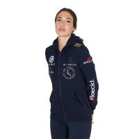 Sweat à capuche femme avec multi-logo nouveau Equestro
