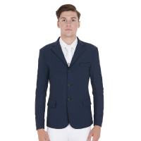 Veste de concours Homme en Tissu Stretch avec Poches Zippées Equestro