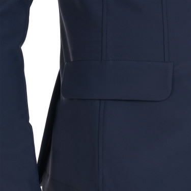 Veste de concours Homme en Tissu Stretch avec Poches Zippées Equestro Veste de concours Homme en Tissu Stretch avec Poches Zippées Equestro