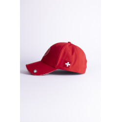 Casquette Harcour Zhil Swiss Equestrian Friends Rouge Casquette Harcour Zhil Swiss Equestrian Friends Rouge