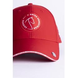 Casquette Harcour Zhil Swiss Equestrian Friends Rouge Casquette Harcour Zhil Swiss Equestrian Friends Rouge