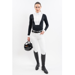 Polo de concours Harcour Coco femme Noir Polo de concours Harcour Coco femme Noir