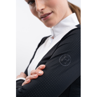 Polo de concours Harcour Coco femme Noir Polo de concours Harcour Coco femme Noir