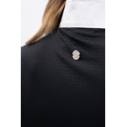 Polo de concours Harcour Coco femme Noir Polo de concours Harcour Coco femme Noir