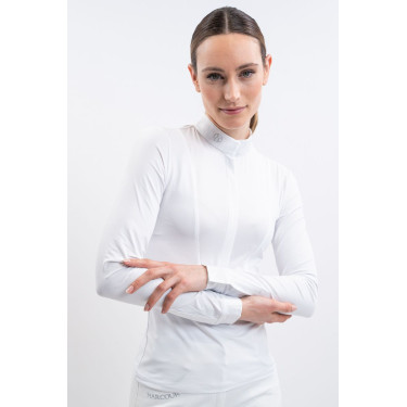 Polo de concours Harcour Stella femme Blanc