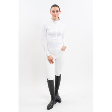 Polo de concours Harcour Stella femme Blanc