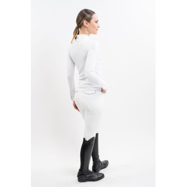 Polo de concours Harcour Stella femme Blanc