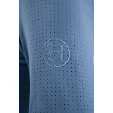 Polo Harcour Breezi femme Steel blue Bleu Polo Harcour Breezi femme Steel blue Bleu