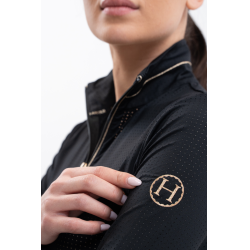 Polo Harcour Breezi femme Noir