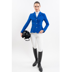 Veste de concours Harcour Aura femme Bleu électrique Veste de concours Harcour Aura femme Bleu électrique