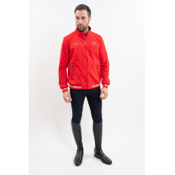 Veste Harcour Menthue Unisexe Swiss Equestrian Friends Rouge Veste Harcour Menthue Unisexe Swiss Equestrian Friends Rouge
