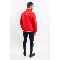 Veste Harcour Menthue Unisexe Swiss Equestrian Friends Rouge Veste Harcour Menthue Unisexe Swiss Equestrian Friends Rouge