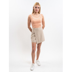 Débardeur Harcour Tazam femme Abricot Orange Débardeur Harcour Tazam femme Abricot Orange