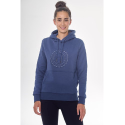 Sweat Harcour Samy Steel Blue Bleu