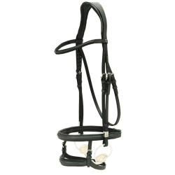 Bridon Stübben Pro-Jump avec Slide&Lock Noir / noir Bridon Stübben Pro-Jump avec Slide&Lock Noir / noir
